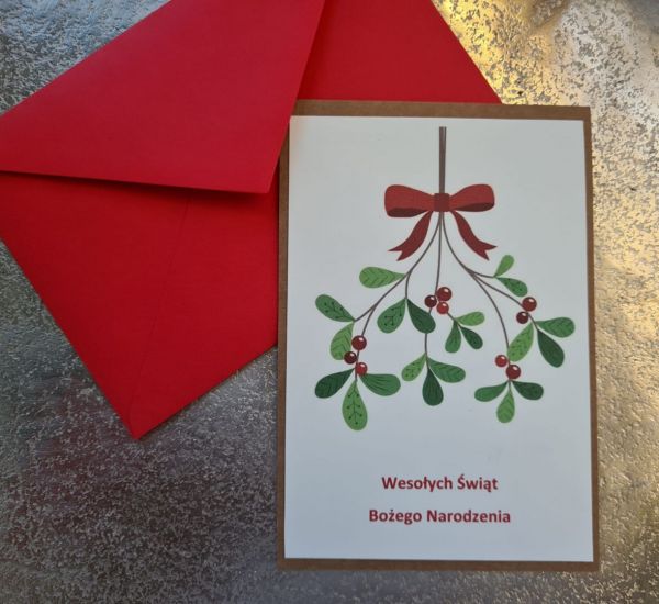 Kartka świąteczna – wzór 2