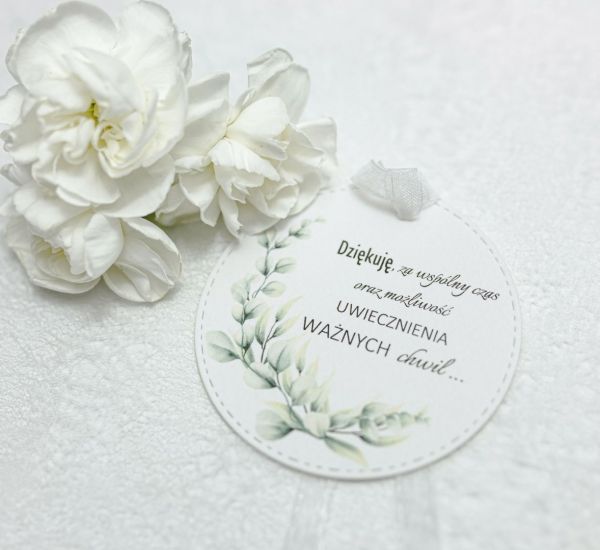 Podziękowanie za sesję komunijną