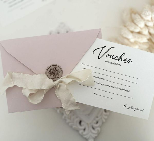 Zaproszenie na sesję fotograficzną 